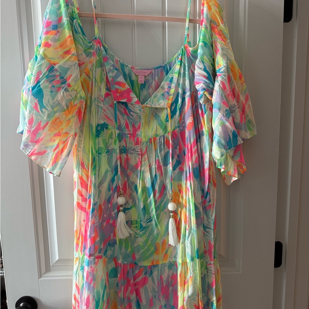 XL Lilly Pulitzer Multicolor Mini Dress